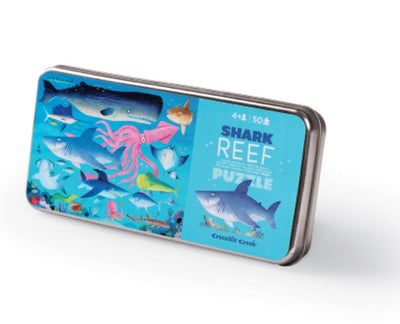 50 Piece Tin Puzzle - Shark Reef - Lemon And Lavender Toronto