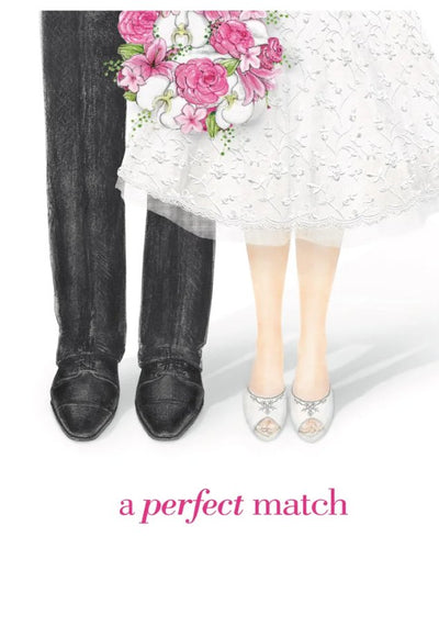 A Perfect Match Couple Wedding Card - Lemon And Lavender Toronto