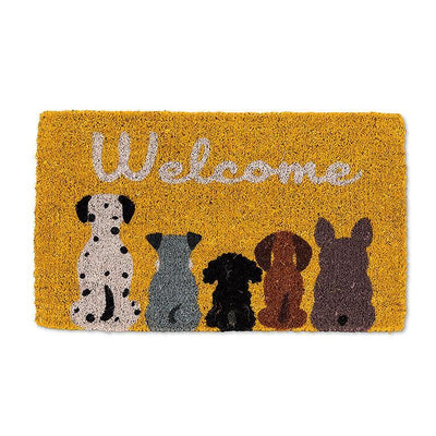 Dog "Welcome" Doormat - Lemon And Lavender Toronto