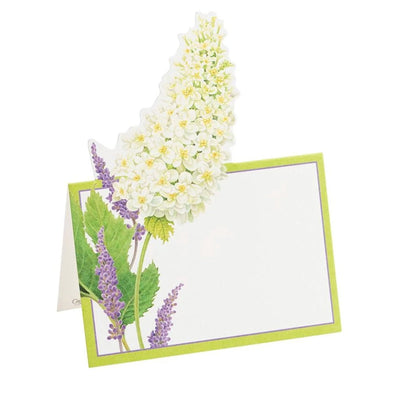 Fleurs De Mariage Die-Cut Place Cards in White - 8 Per Package - Lemon And Lavender Toronto