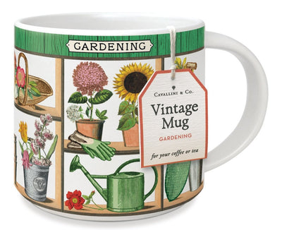 Gardening Ceramic Mug - Lemon And Lavender Toronto