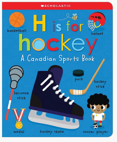 H Is for Hockey : A Canadian Sports Book - Lemon And Lavender Toronto