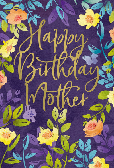 Happy Birthday Mother- Card - Lemon And Lavender Toronto