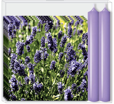 Lavender Napkin Candle Gift Set - Lemon And Lavender Toronto