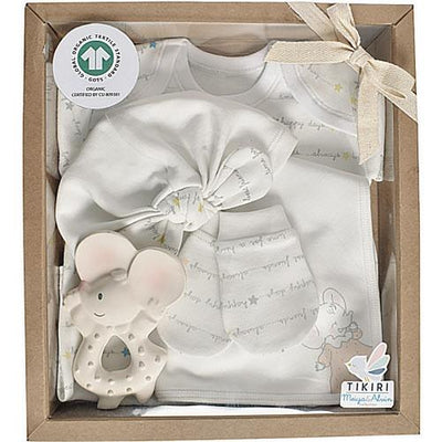 Meiya the Mouse - Newborn Baby 5 Piece Gift Set - Lemon And Lavender Toronto