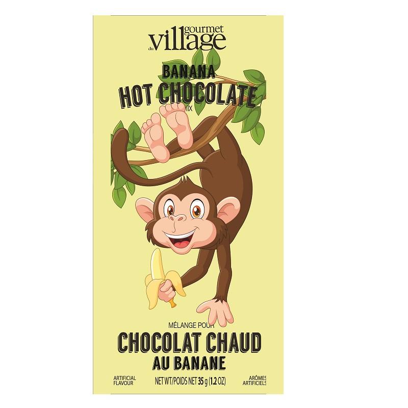 Monkey Banana Flavored Hot Chocolate Monkey Banana Flavored Hot Chocolate
