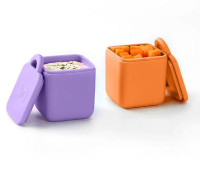 Omie Box Dip Containers Purple & Orange - Lemon And Lavender Toronto