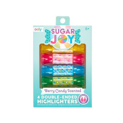 Ooly - Sugar Joy Scented Double-Ended Highlighters (Set of 4) - Lemon And Lavender Toronto