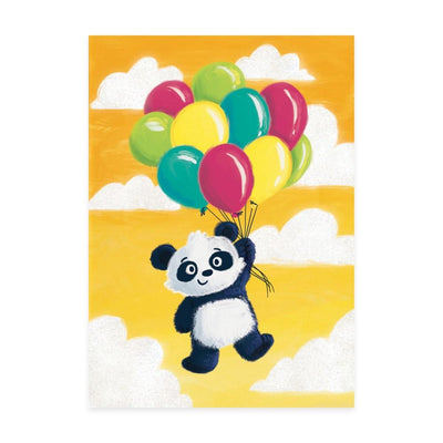 Panda with Balloons - Lemon And Lavender Toronto