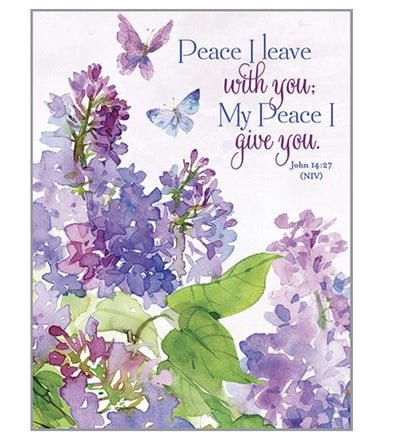 Peace I Leave with you, My Peace I give you John 14:27 (NIV) - Lemon And Lavender Toronto