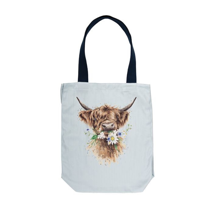Wrendale Canvas Tote bag Daisy Coo Cow – Lemon And Lavender Toronto