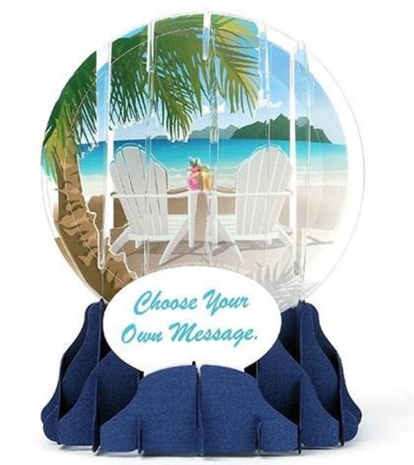 POP-UP  SNOW GLOBE CARDS - Lemon And Lavender Toronto