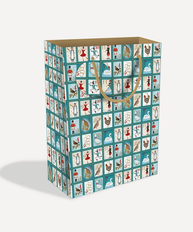 12 Days of Christmas Gift Bag Large Gift Bag Museums & Galleries