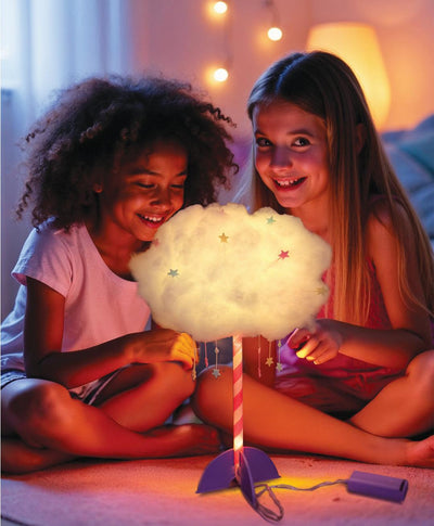 Make Your Own Fluffy Cloud Light