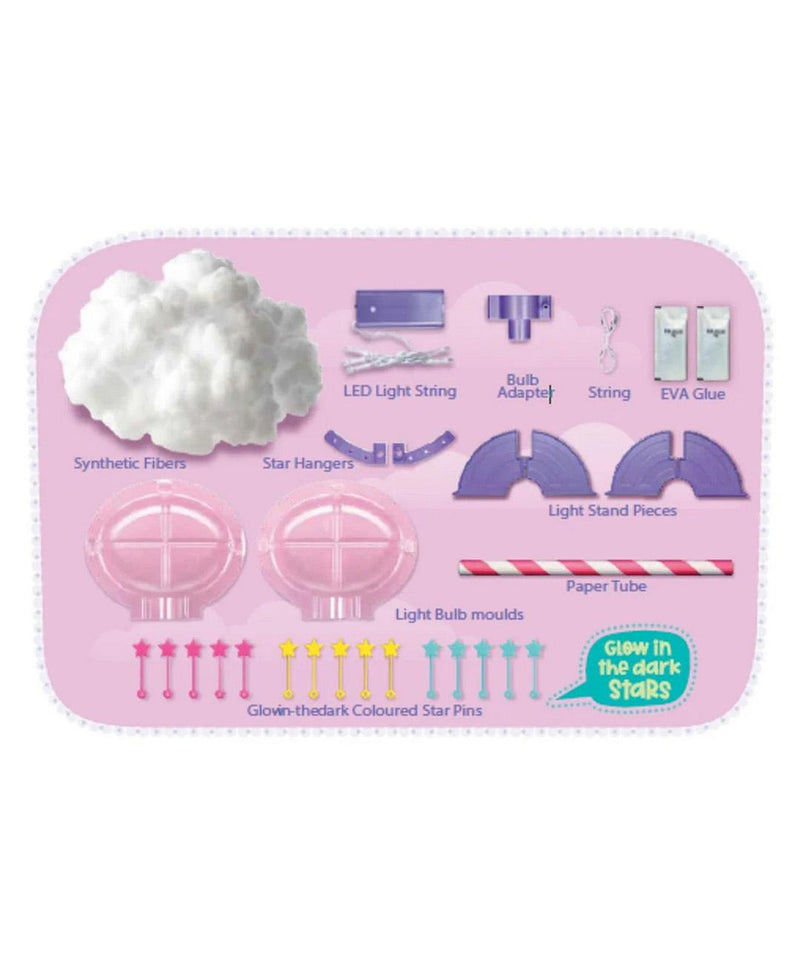 Make Your Own Fluffy Cloud Light