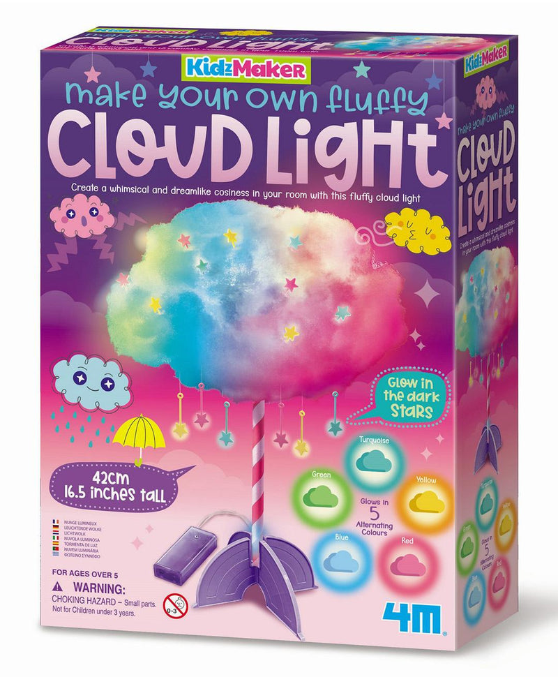 Make Your Own Fluffy Cloud Light