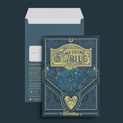 Something Blue Wildflowers (Devotion) - Wedding Seed Packet