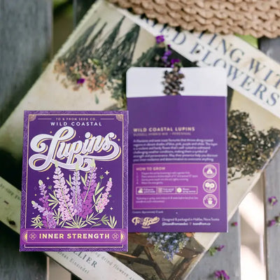 Lupins (Inner Strength) - Floriography Seed Packet