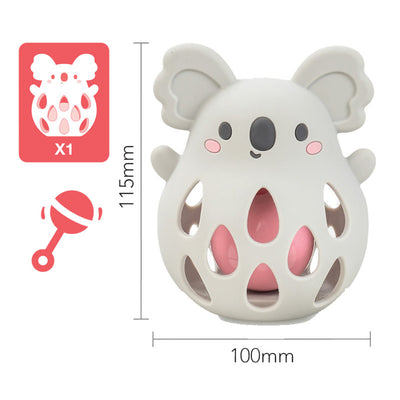 Silicone Rattle - Koala