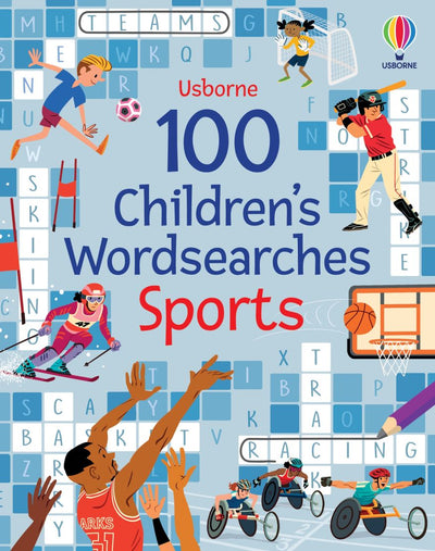 100 Children's Wordsearches: Sports - Usborne - Lemon And Lavender Toronto