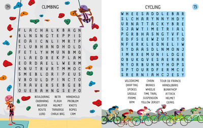 100 Children's Wordsearches: Sports - Usborne - Lemon And Lavender Toronto