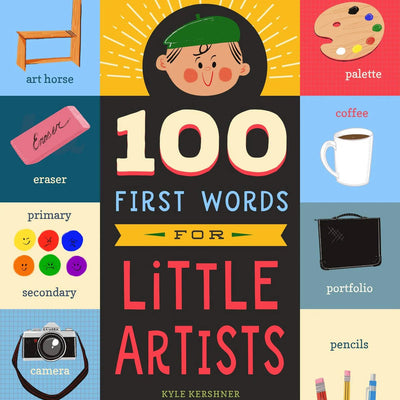100 First Words for Little Artists - Lemon And Lavender Toronto