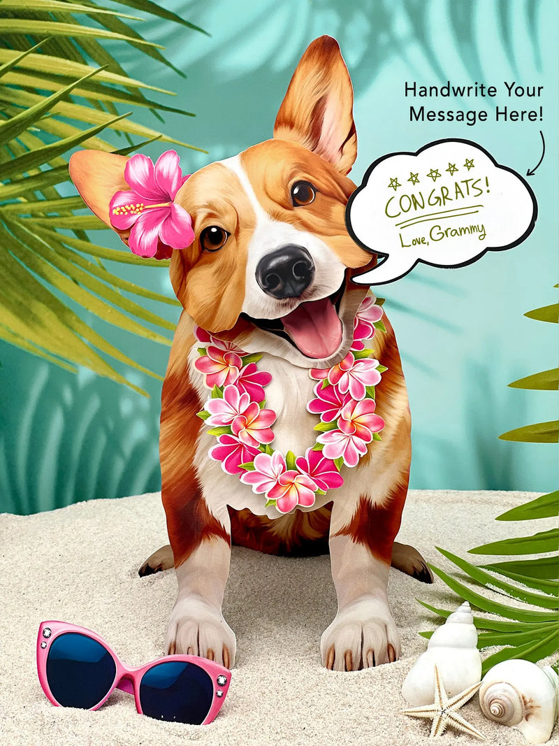 Corgi Pop-Up Card