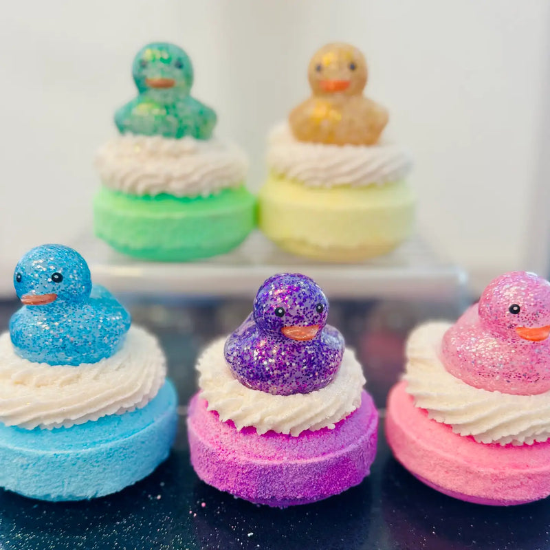 Glitter Rubber Duck Bath Bomb