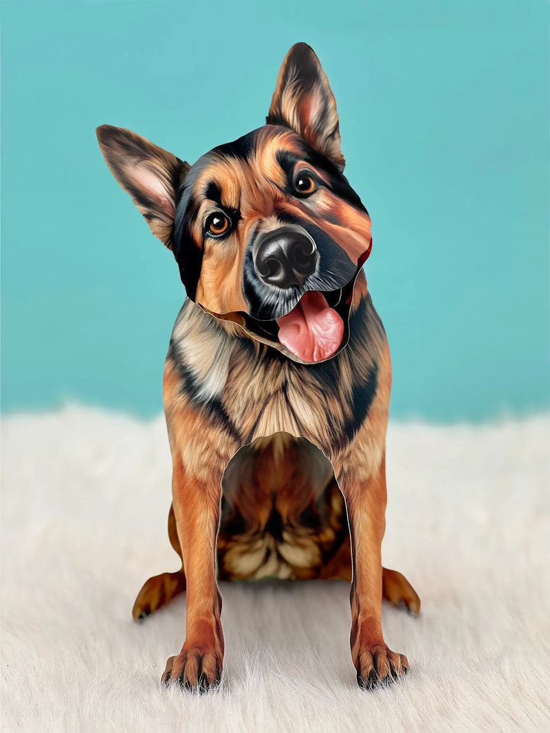 German Shepherd Pop-Up Card