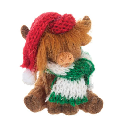 Holiday Highland Cow