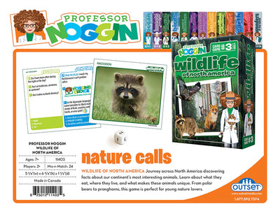 Professor Noggin Wildlife of North America