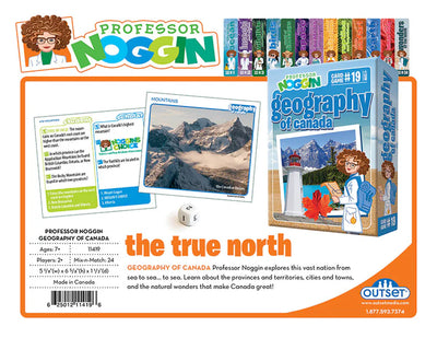 Professor Noggin Geography of Canada🇨🇦