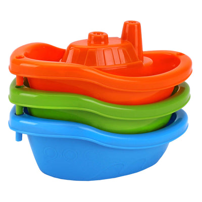 Bath Boats- Multi-Coloured Baby Bath Toys - Made in Ukraine