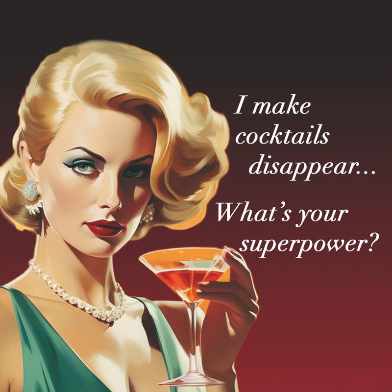 My Superpower Beverage Napkins
