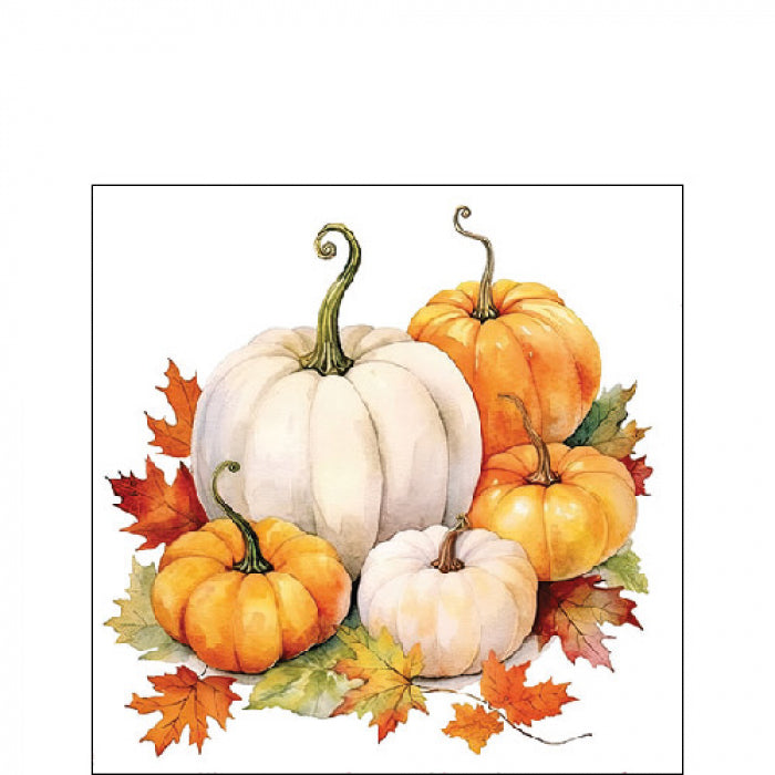 Pumpkin Season Cocktail Napkin