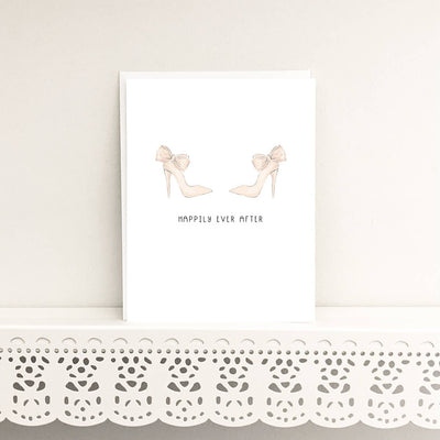 Happily Ever After Newlywed Greeting Card