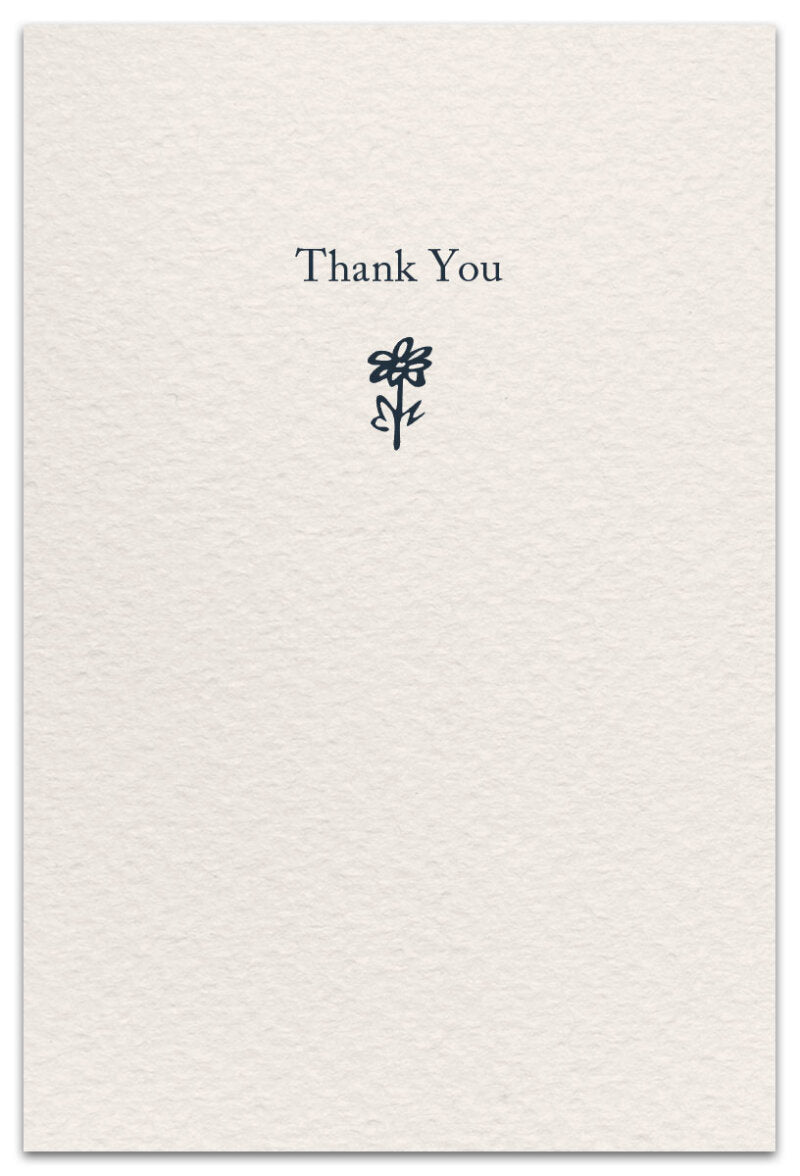 Saying Thanks Card