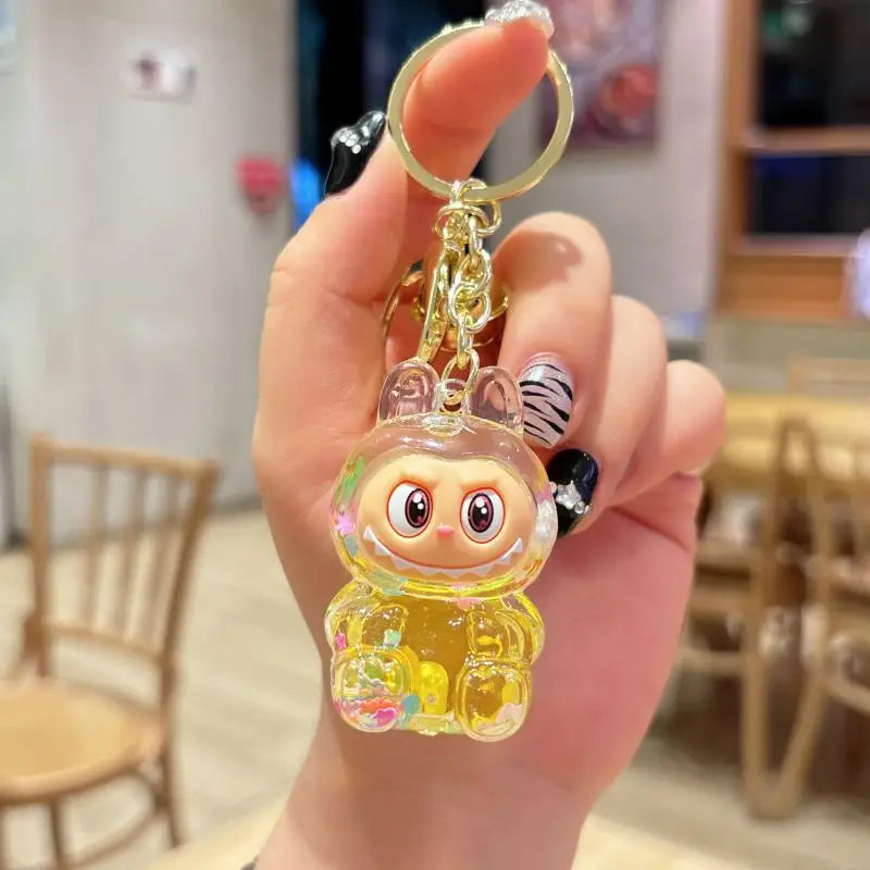 Sparkly Labubu Keychain - Sold Individually