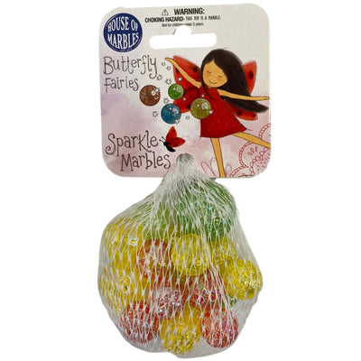 Butterfly Fairy Net Bag of Marbles