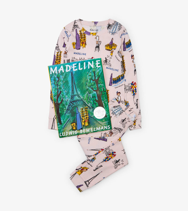 Madeline - Hanging Pajama Set With Book
