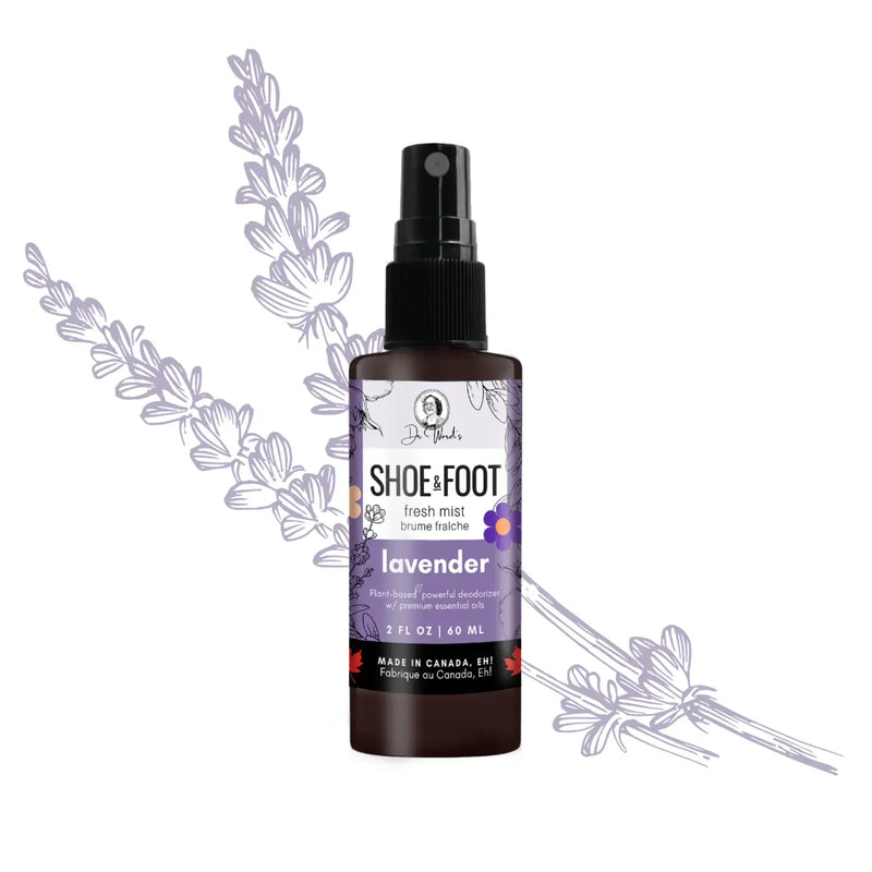 Shoe & Foot Fresh Mist Lavender - Powerful Deodorizer