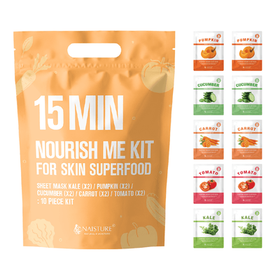 15 Minute Nourish Me Kit for Skin Care & Beauty (10pack) - Lemon And Lavender Toronto