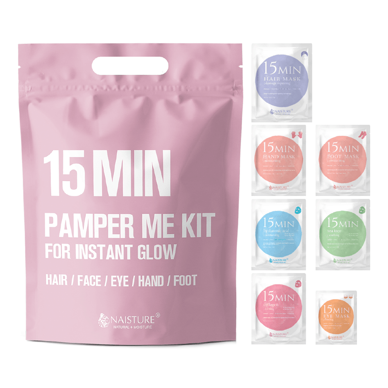 15 Minute Pamper Me Kit for Skin Care & Beauty (7 pack) - Lemon And Lavender Toronto