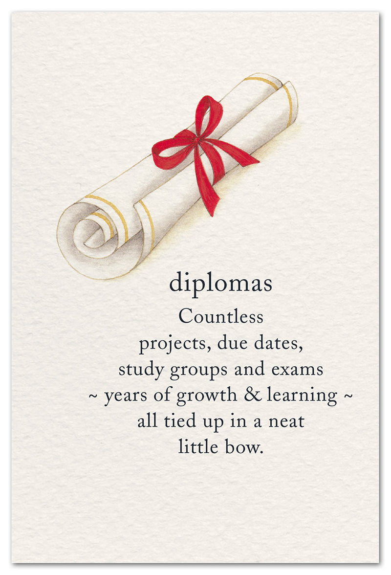 Diplomas Card