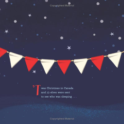 12 Little Elves Visit Canada Book