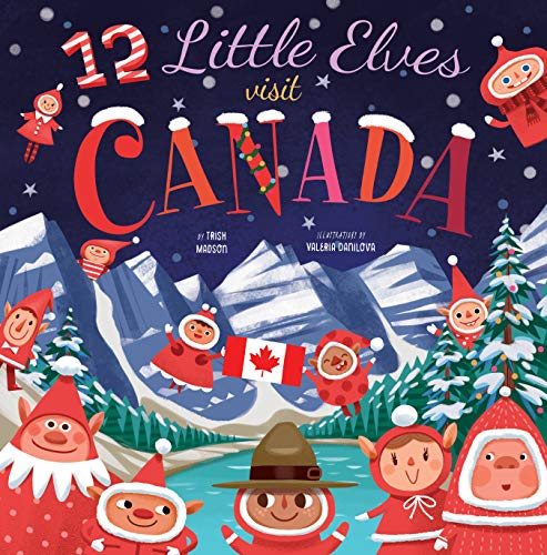 12 Little Elves Visit Canada Book
