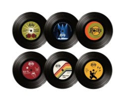 Vinyl Rock Coasters