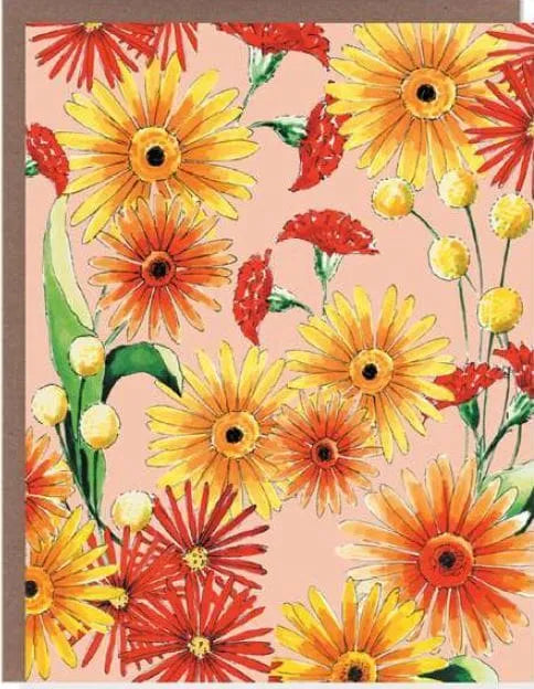 Daisy Floral Card