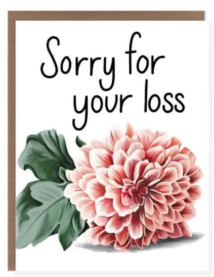 Loss Flower Card