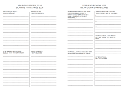 2026 Daily Planner – Exclusive Soft Cover with Clasp (Black)